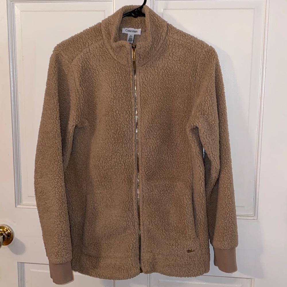Calvin Klein Sherpa Full Zip Jacket